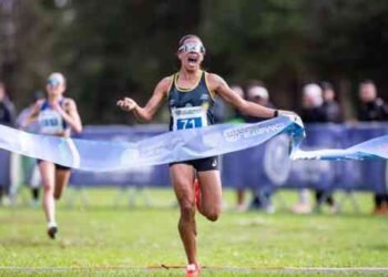Nubia de Oliveira y Fabio Correia, campeones de cross country en Brasil