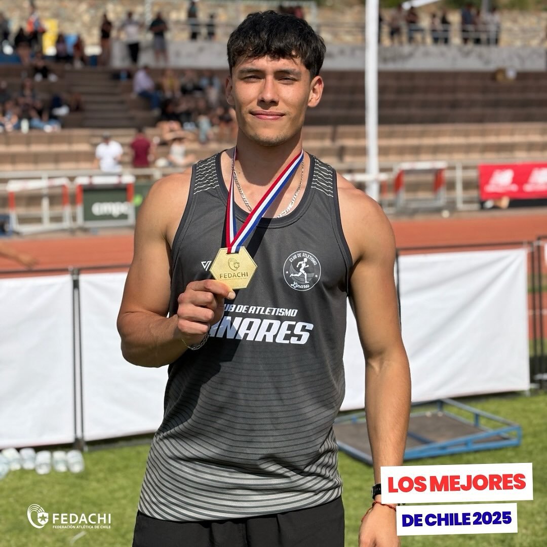 Benjamín Aravena ganó los 100 metros en los Juegos Binacionales