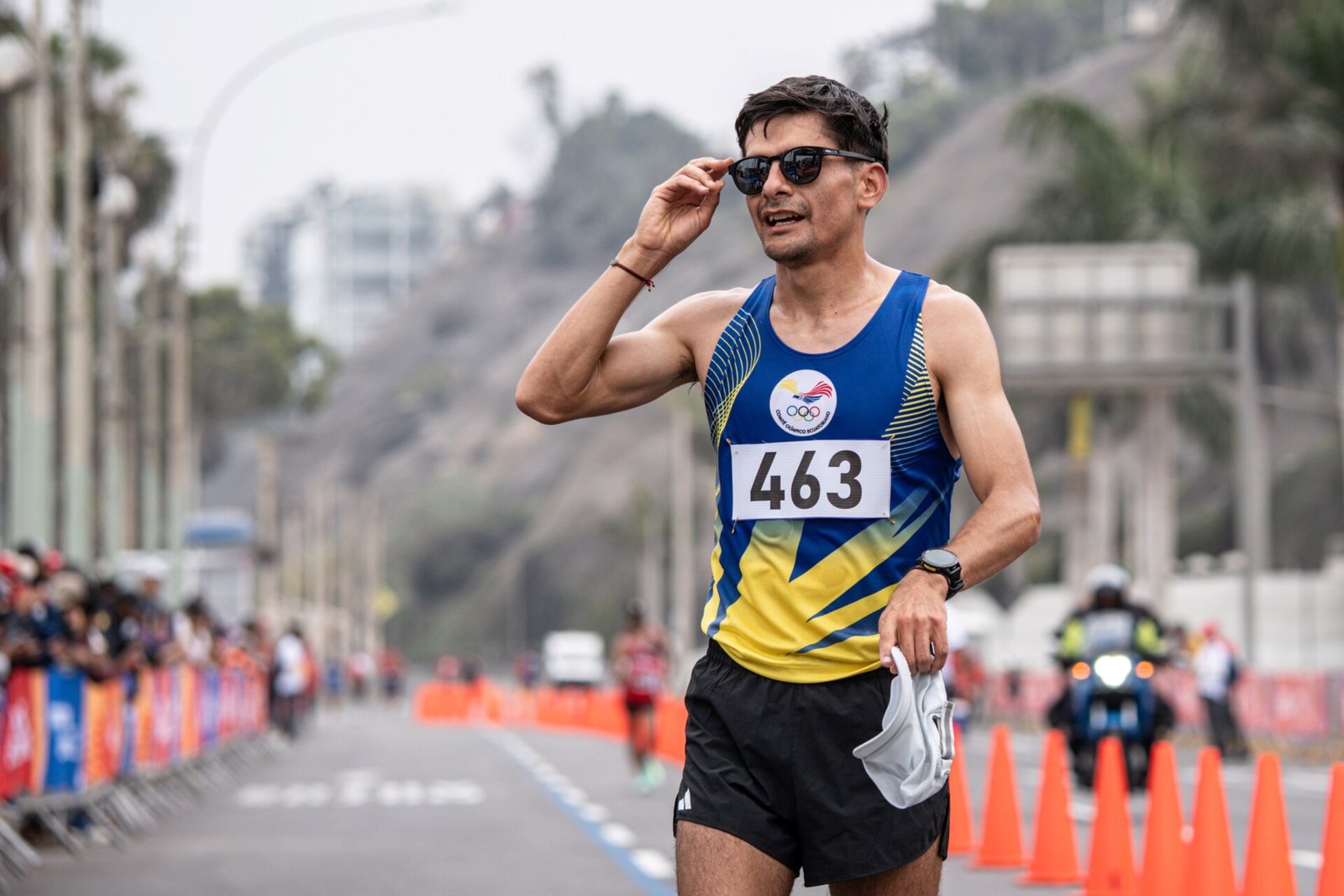 El ecuatoriano Jiménez ganó la marcha en los Bolivarianos