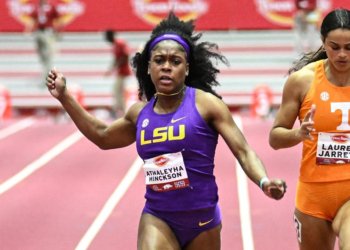 Los juveniles de Guyana volvieron a mejorar plusmarcas sudamericanas indoor