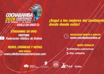 Cochabamba vibra a toda velocidad!  Seguí el V Sudamericano Indoor en vivo y por todas nuestras plataformas
