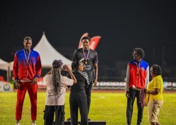 Los velocistas brillan en la nueva pista de Guyana