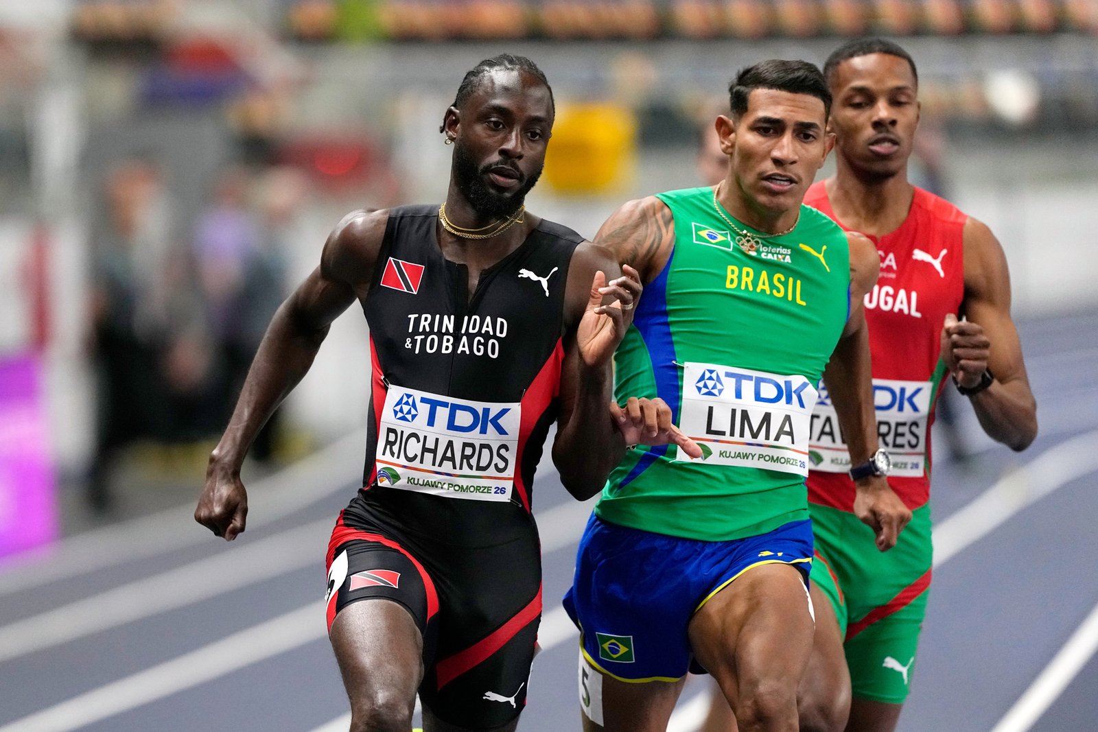 Matheus y Larregina son semifinalistas de 400 en el Mundial Indoor