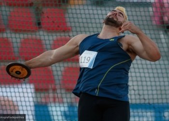 Lucas Nervi pasó los 60 metros en disco