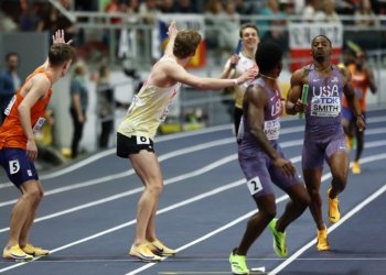 Venezuela batió el récord sudamericano indoor de la posta 4×400