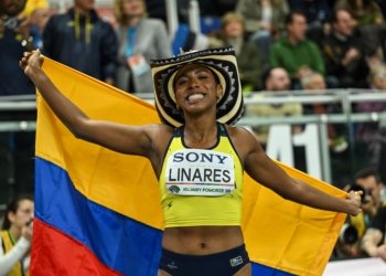 Natalia Linares sigue haciendo historia: bronce en largo en el Mundial Indoor
