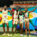 Tercer oro de Guyana, con récord sudamericano u20 en la posta mixta de los Carifta