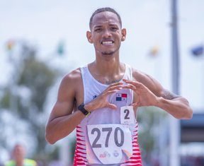 Récord panameño de Diddier Rodríguez en 5.000 m