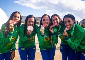 Récord brasileño de la marchista Mayara Luiza Vicentainer