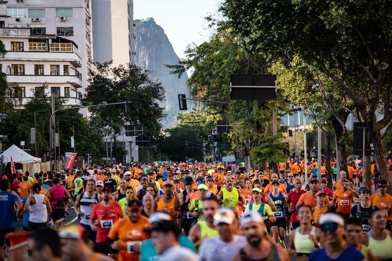 Masivo maratón en Rio de Janeiro y pleno dominio etíope