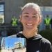 Mayara Vicentainer fijó una marca del medio maratón de marcha en pista, en el Estadual de Santa Catarina