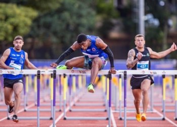 Thiago Resende lució en los 110 m vallas del u23 de Brasil