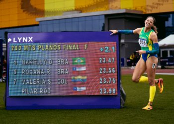 Doblete de Hakelly en velocidad, en la clausura del Ibero u20