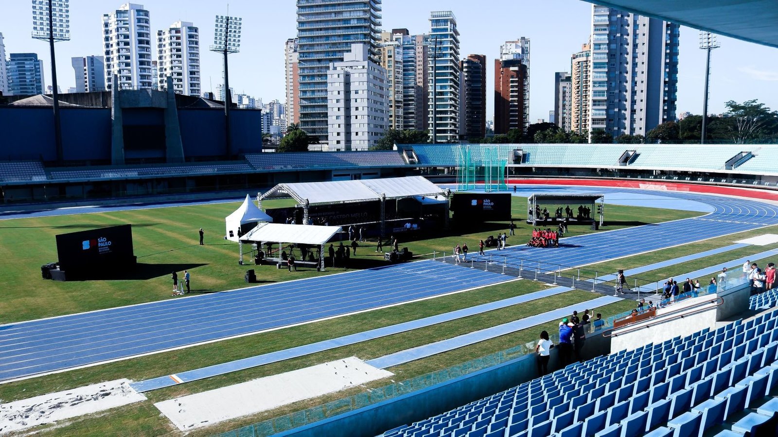 El atletismo de Brasil recupera el estadio Icaro de Mello en Ibirapuera
