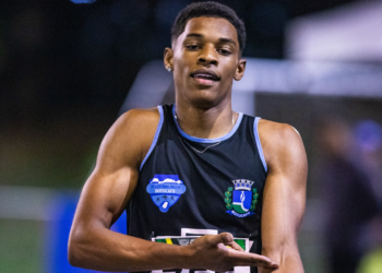 Jean y Hakelly dominaron los 100 metros del u20 de Brasil