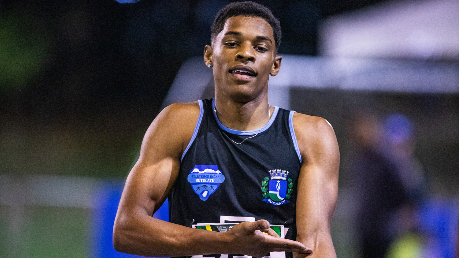 Jean y Hakelly dominaron los 100 metros del u20 de Brasil