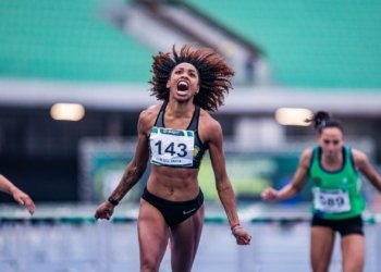 Vitoria Batista Sena Alves ganó los 100 vallas del Trofeo Brasil