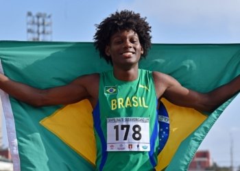 Odair volvió a batir el récord sudamericano u20 y fue 6° en la final de vallas
