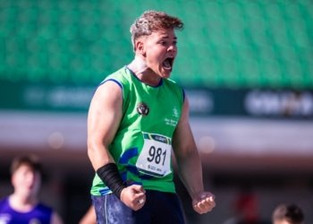 Notable actuación de Pyetro Henrico en el u18 de Brasil: 21.02 m. en bala