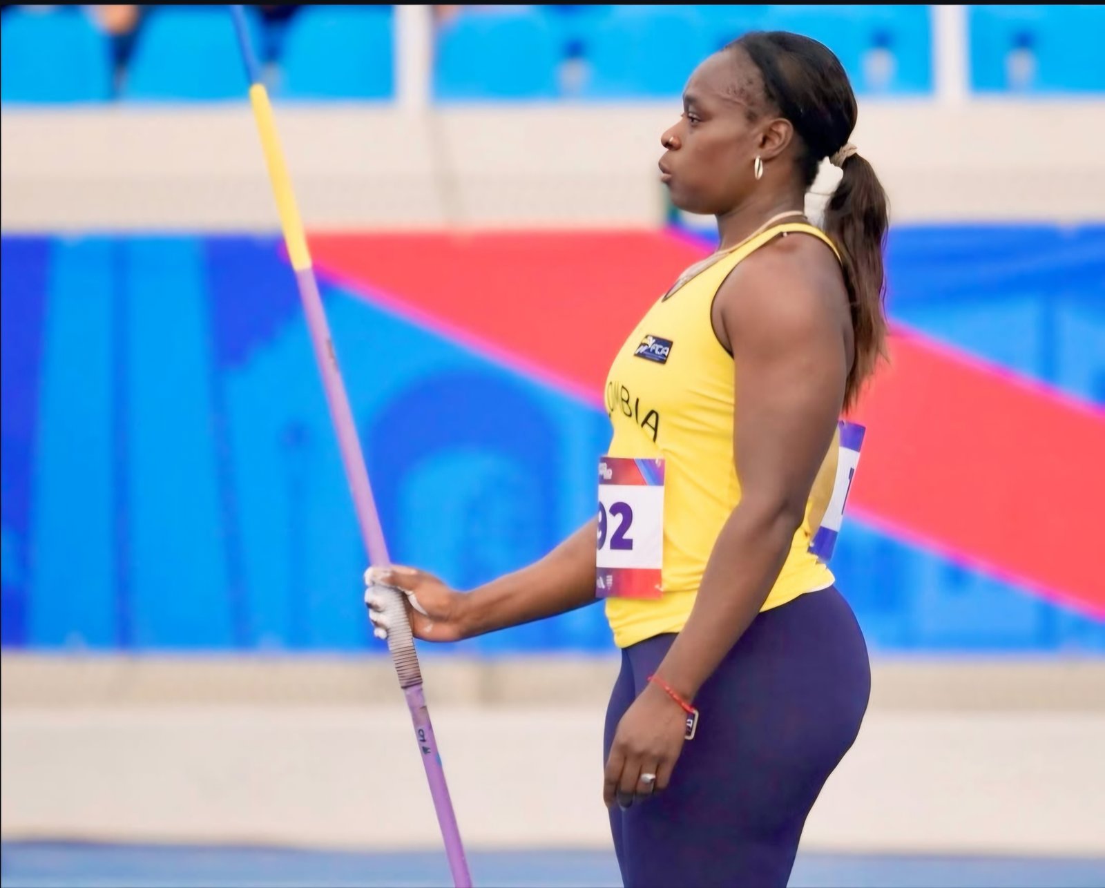 Notable actuación de Ruiz en los Juegos: oro y récord sudamericano 67.34