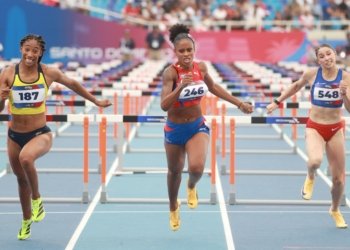 Victoria y récord de la colombiana Murillo en Santo Domingo