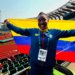 Belsy Quiñonez se colocó en la final de lanzamiento de bala