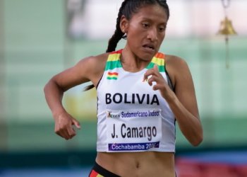 Triplete de Jhoselyn Camargo y buenas marcas en velocidad en el Nacional de Bolivia