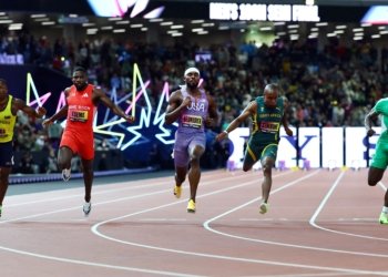 Longa estuvo junto a la elite de 100m y el título fue para Bednarek