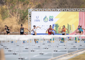 Vallistas y velocistas lucen en la apertura de los Juegos Universitarios de Brasil