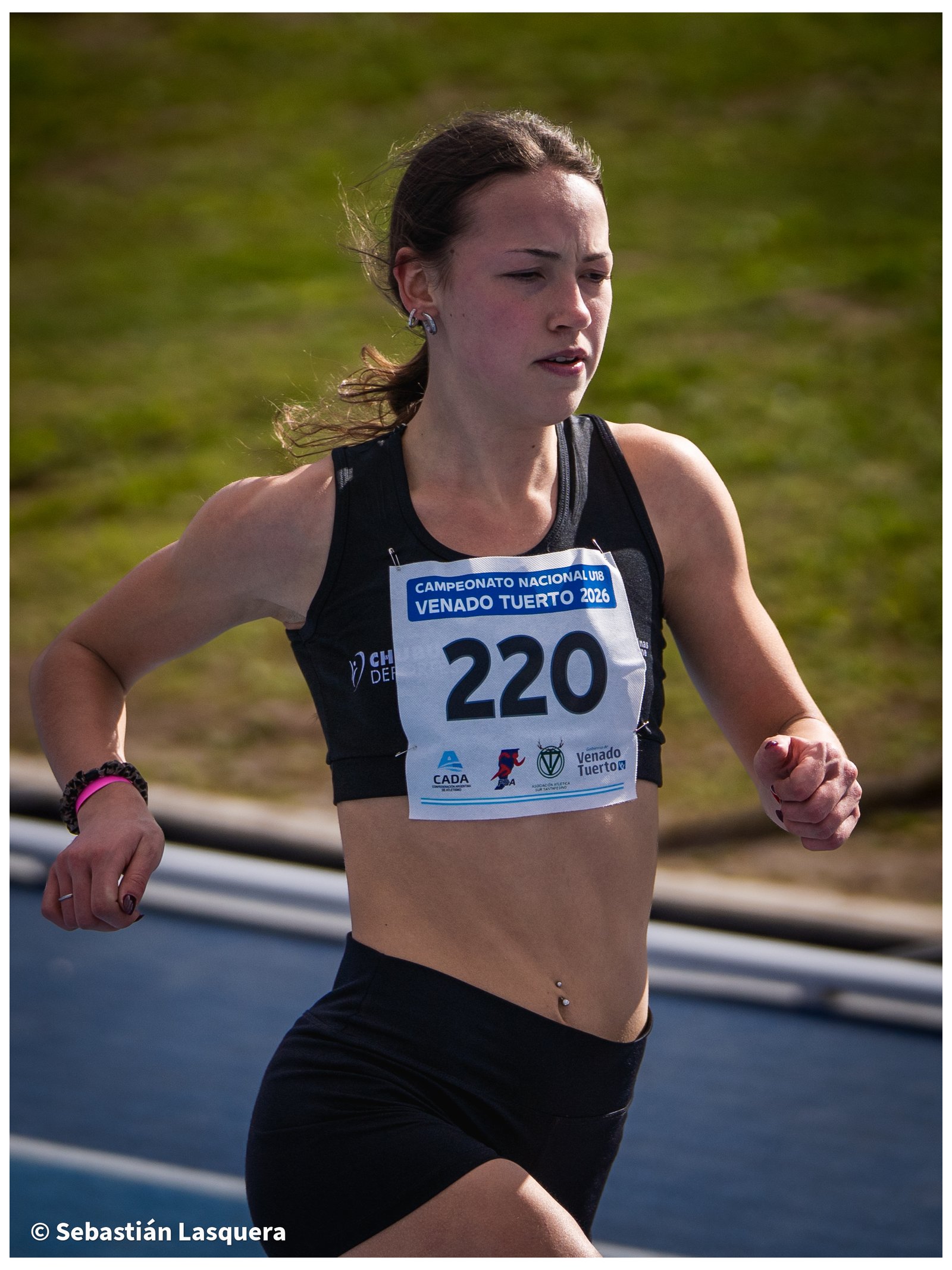 Récord de la velocista Olivia Conesa en la apertura del Nacional u18 de Argentina