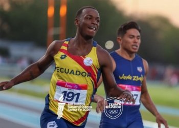 Katriel Angulo y Genesis Cañola dominaron la velocidad en Cuenca