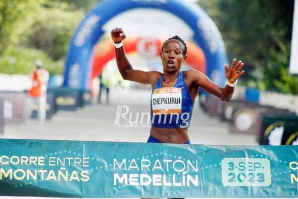 Doblete keniata en el medio maratón de La Ceja, Colombia