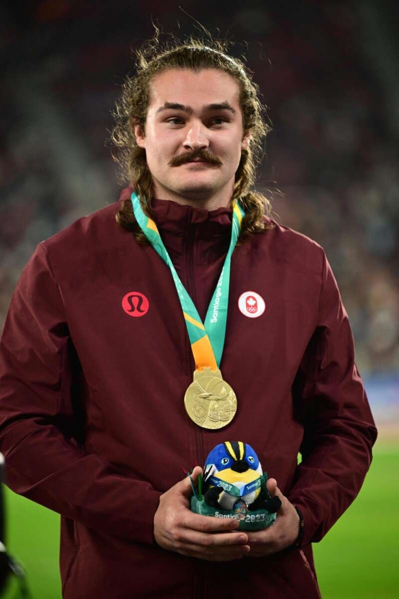 El canadiense Ethan Katzberg, una estrella mundial en los Juegos