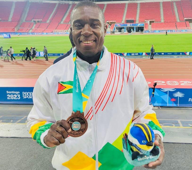 Leslain Baird, otro héroe para el atletismo de Guyana