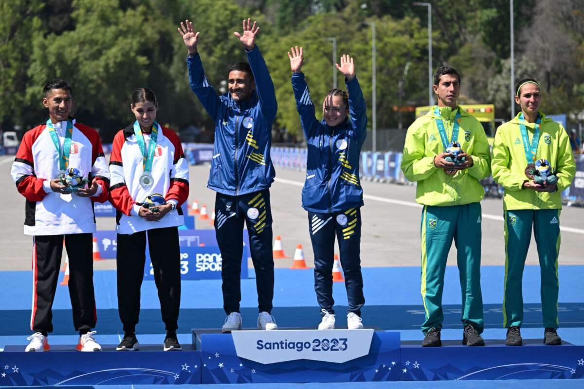 Ecuador ganó el maratón mixto de marcha