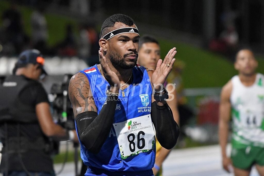 Anthony Zambrano y su ofrenda en los Juegos